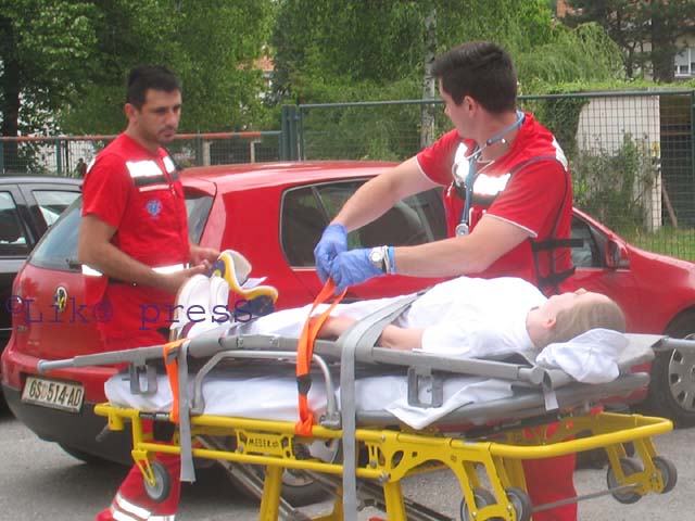 Detalj s jedne vježbe 112/Arhiva Lika pressa                                                                                                                                                                                                              